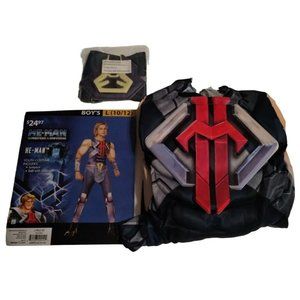 He Man MOTU Boys 2 Piece Costume Large 10 to 12 New Halloween Cosplay